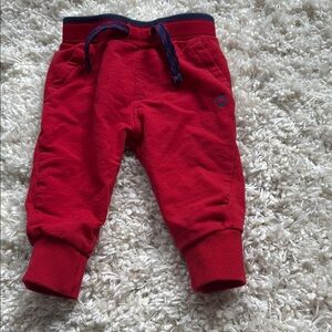 +MAYORAL+ Red Baby Jogger Pants